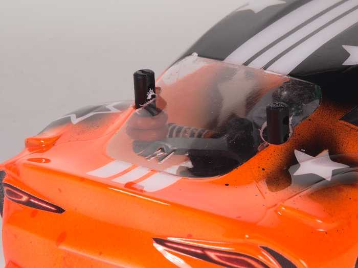 PN Racing Carbon Fiber Support for Rear Body Posts - imagen 4