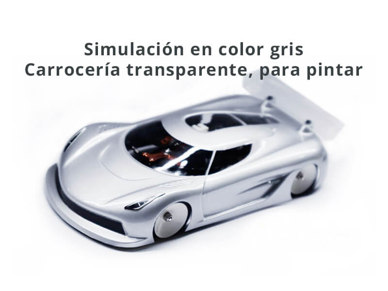 PN Racing Body Lexan JSK 1/28 Touring transparent (Light) - imagen 2