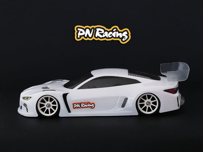 PN Racing M4GT3 1/28 Lexan Body (Light Weight Version) - imagen 2