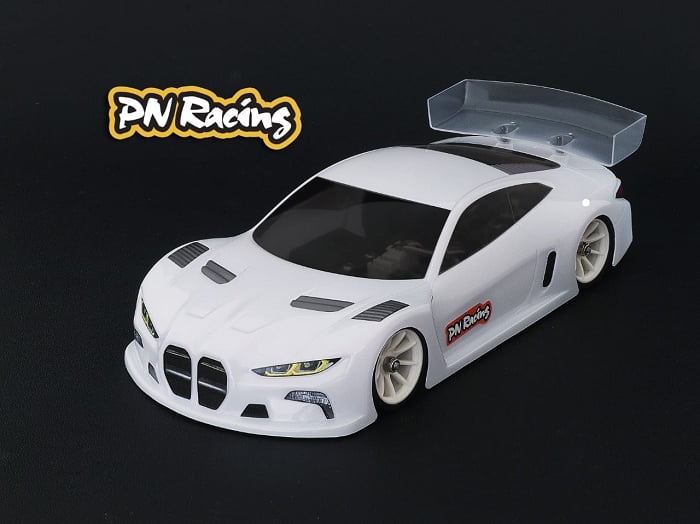 PN Racing M4GT3 1/28 Lexan Body (Light Weight Version) - imagen 3