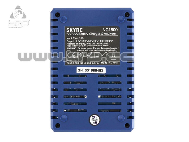 SkyRc Charger NiMh/NiCd NC1500 (AA/AAA) Individual - imagen 1