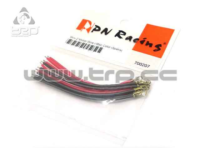 PN Racing Motor Cables for Kyosho MiniZ - imagen 1