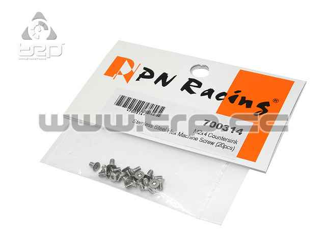MiniZ Screws (M2x4 10pcs) Conical/Hex/Steel for Aluminum - imagen 1