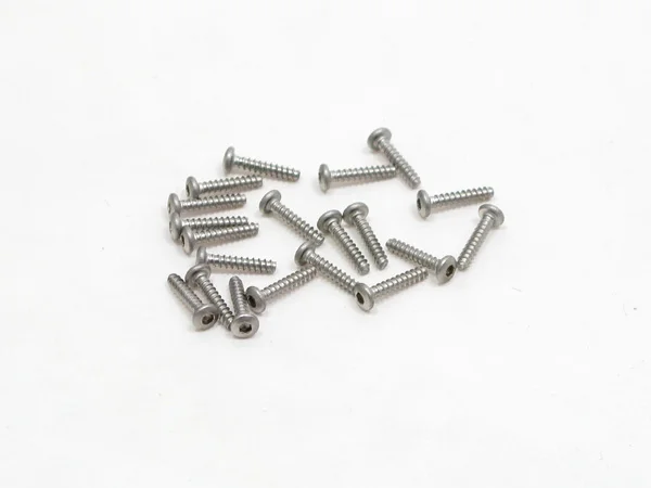 MiniZ Screws (M2x10 20pcs) Button/Hex/Steel for Plastic