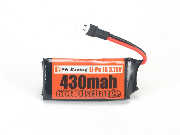 PN Racing LiPo Battery 1S 3.75V 430mah 60C