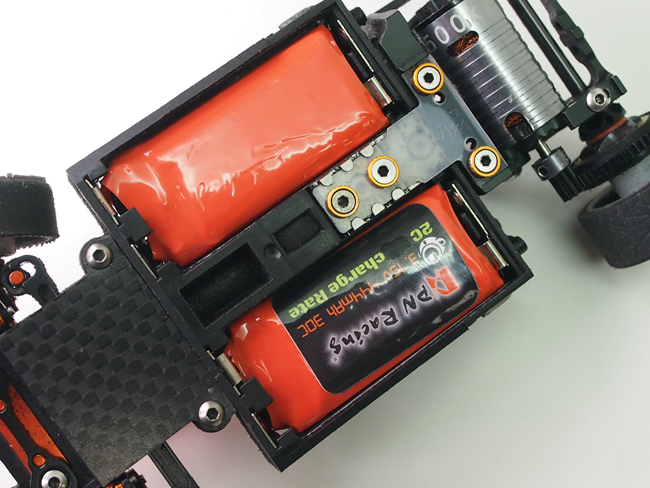 PN Racing LiPo 30C, 444mah, 3.75V. (1S), MOLEX connector (2pcs) - imagen 1
