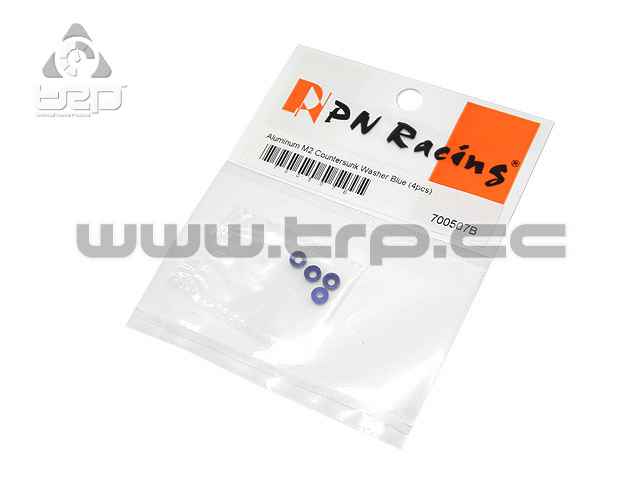 PN Racing M2 Tapered Screw Washers (Aluminum) - imagen 1