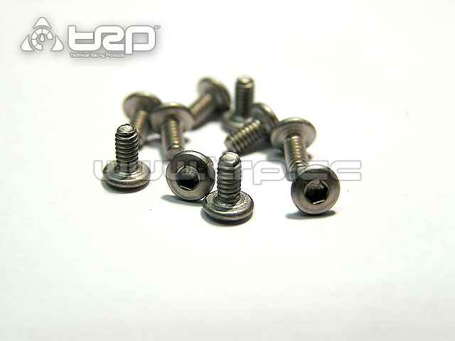 M2X4 Pn Racing Titanium Hex Screws (10u) for MiniZ