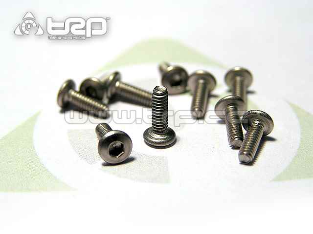 M2X6 Pn Racing Titanium Hex Screws (10u) for MiniZ