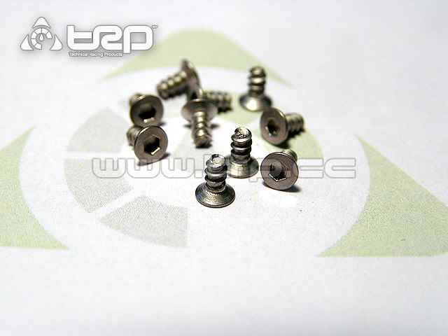 M2X4 Titan Screw. Hex (10u) Plastic Conical for MiniZ