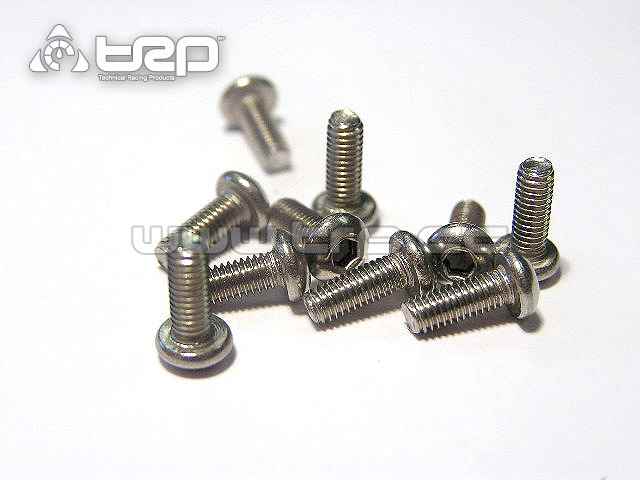 M3x8 Steel Screws (10u) Hex Button for MiniZ