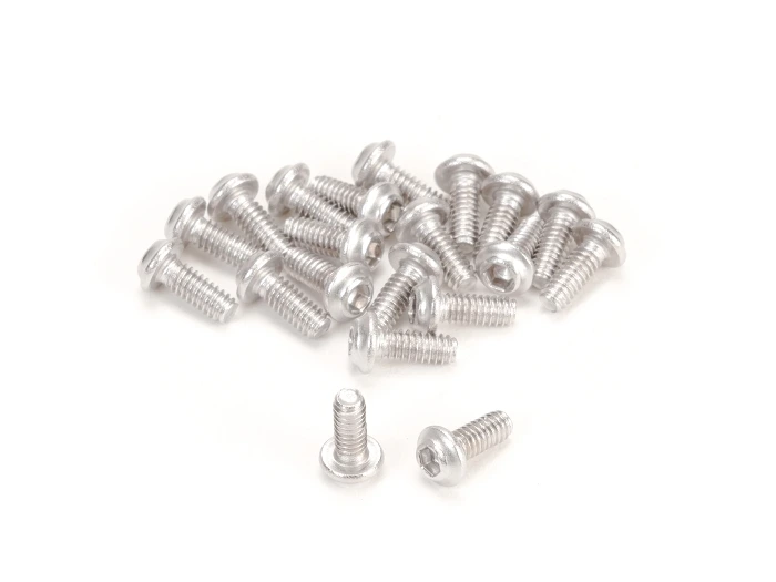 MiniZ M2x5 20pcs Button Head/Hex/Steel Screws for Aluminum