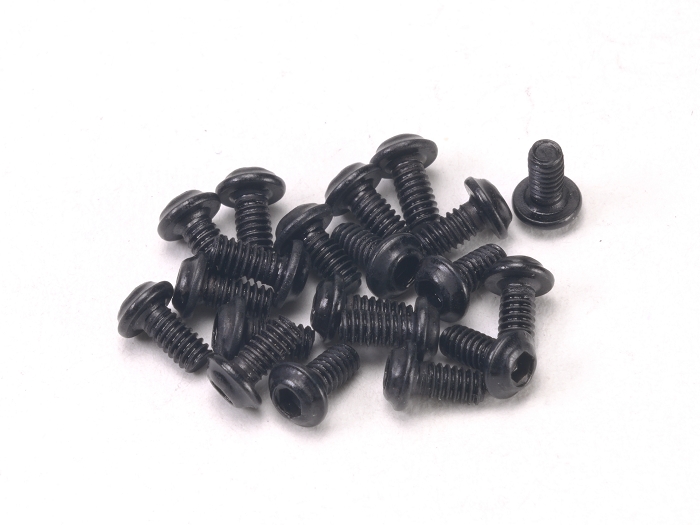 PN Racing Screws Hardened Carbon Steel M2x5 Button