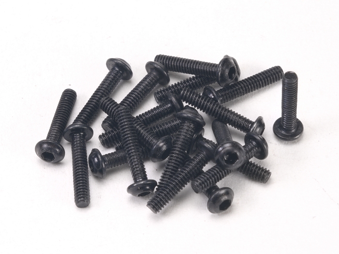 PN Racing Screws Hardened Carbon Steel M2x10 Button