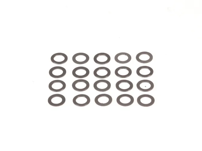 PN Racing Graphite Nylon Washers 3.1x5x0.2mm (20 units)