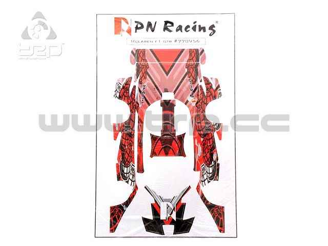 Decorative mask for MiniZ McLaren F1 Dec-6