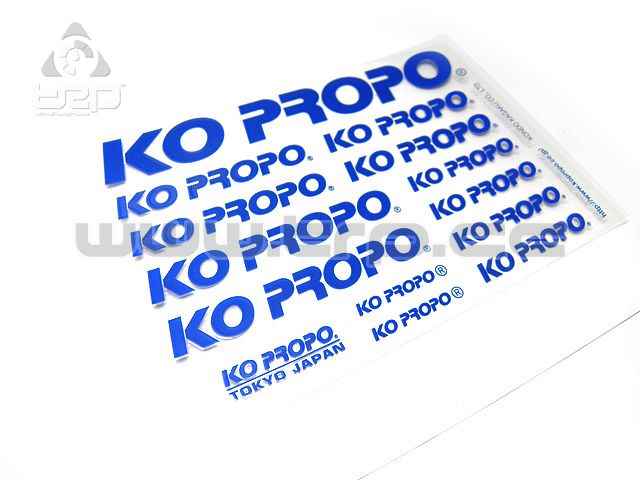 KO PROPO Adhesive Stamp (Pre-Cutted) Blue Colour