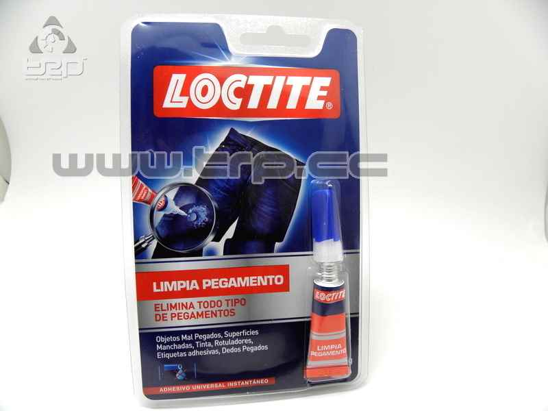 Clean loctite glue gel formula