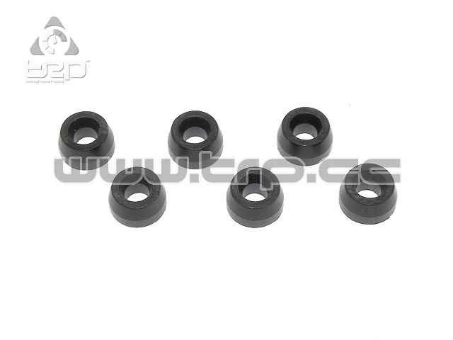 Axial Rubber Bump Stop (3.6x7x4) para Piston de 10mm