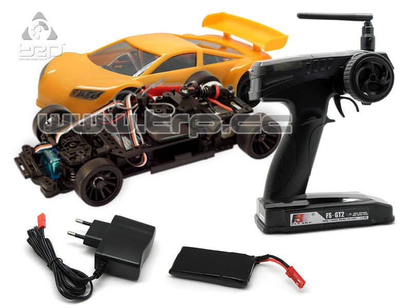 JOMUREMA JR128 R01 2WD RTR RC Car Set GT01 Orange