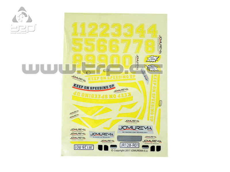 Jomurema Stickers Set Yellow