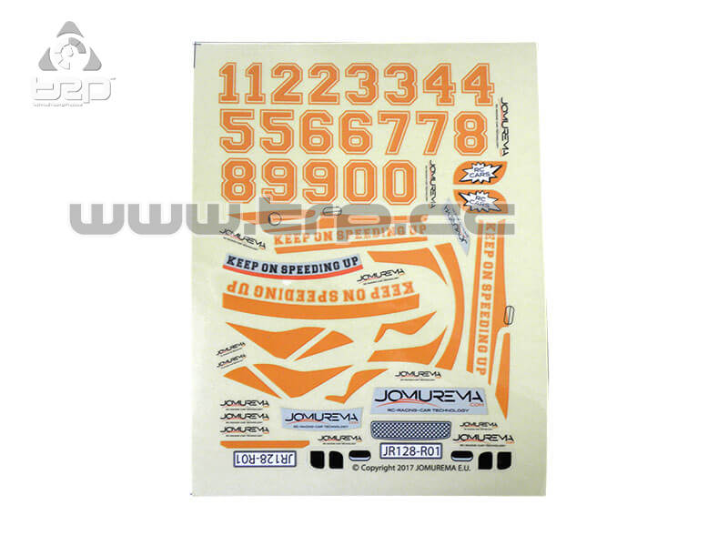Jomurema Adhesives for car color Orange