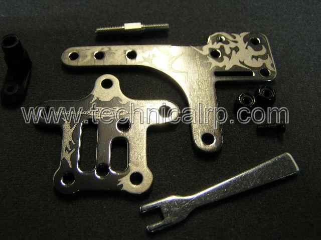 Titanium Upper plate Kit for Mini-Inferno
