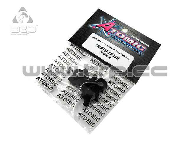 Atomic AMR Steering Block & Rear Hub Set - imagen 1