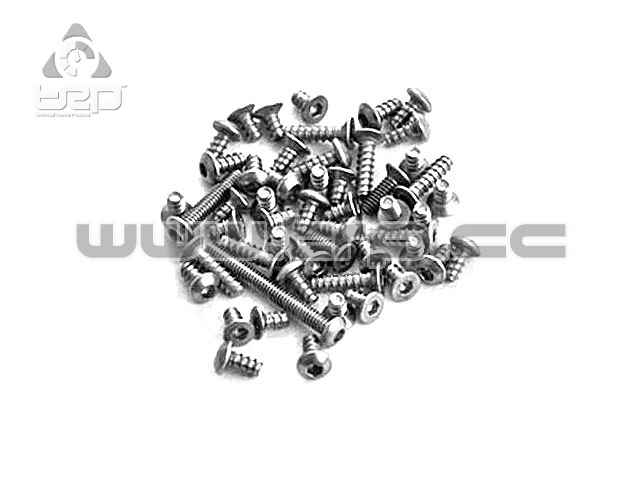 Titanium Screw Set For AMZ (52 pcs)(RC Atomic)