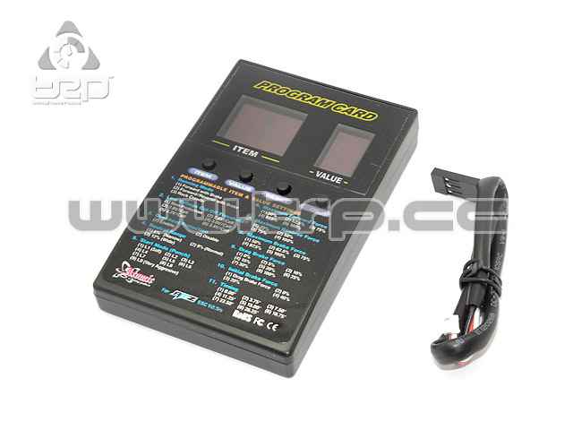 Atomic AMZ ESC Setting Program Card