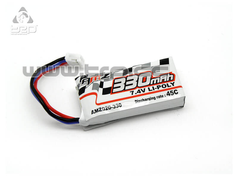 Battery LiPo 7.4V 2S (330mAh 45C discharge) for MiniZ AMZ