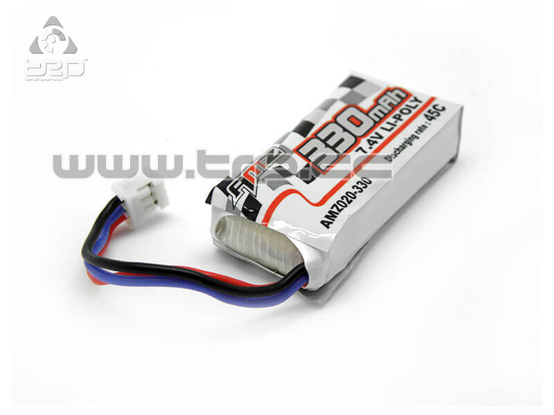 Battery LiPo 7.4V 2S (330mAh 45C discharge) for MiniZ AMZ - imagen 1