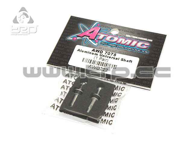 AWD 7075 Aluminum Universal Shaft (1 Pair)(RC Atomic) - imagen 1