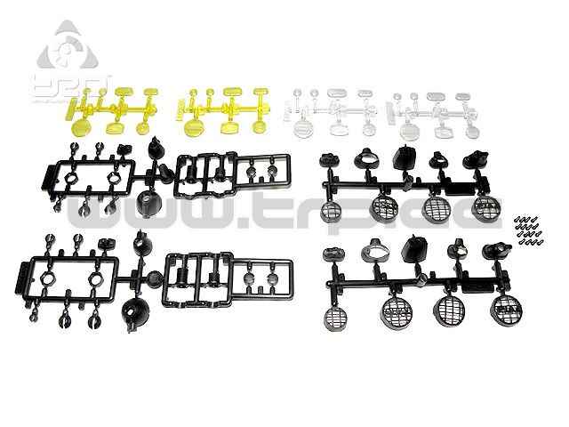 Axial Racing SCX10 light bucket set black