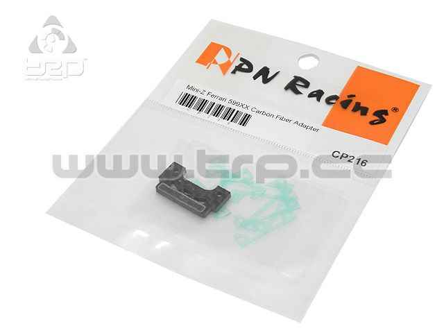Mini-Z Front Carbon Ferrari 599xx (needs adaptation) - imagen 1