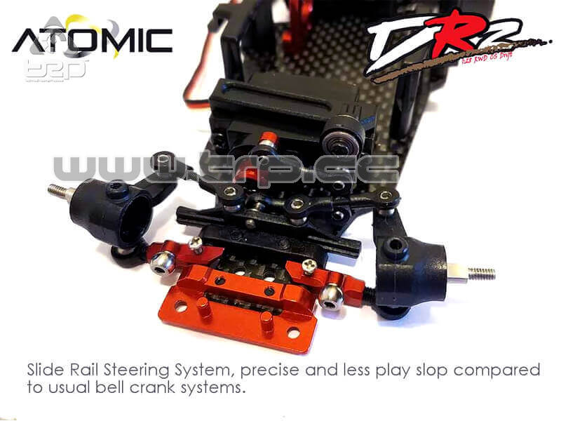 Atomic Mini Z Drift Chassis DRZ w/Gyro/Servo/ESC - imagen 5