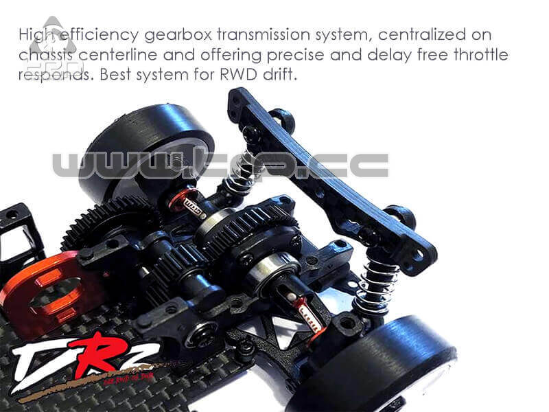 Atomic Mini Z Drift Chassis DRZ w/Gyro/Servo/ESC - imagen 6
