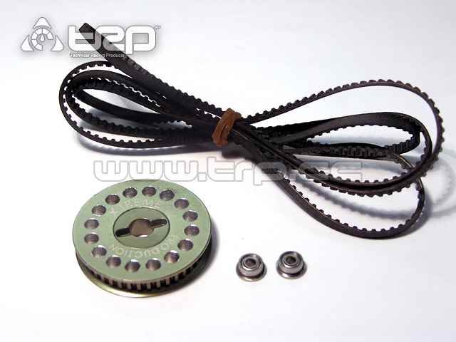Honey Bee King 2 - Belt pulley 43T + belt + ball bear.