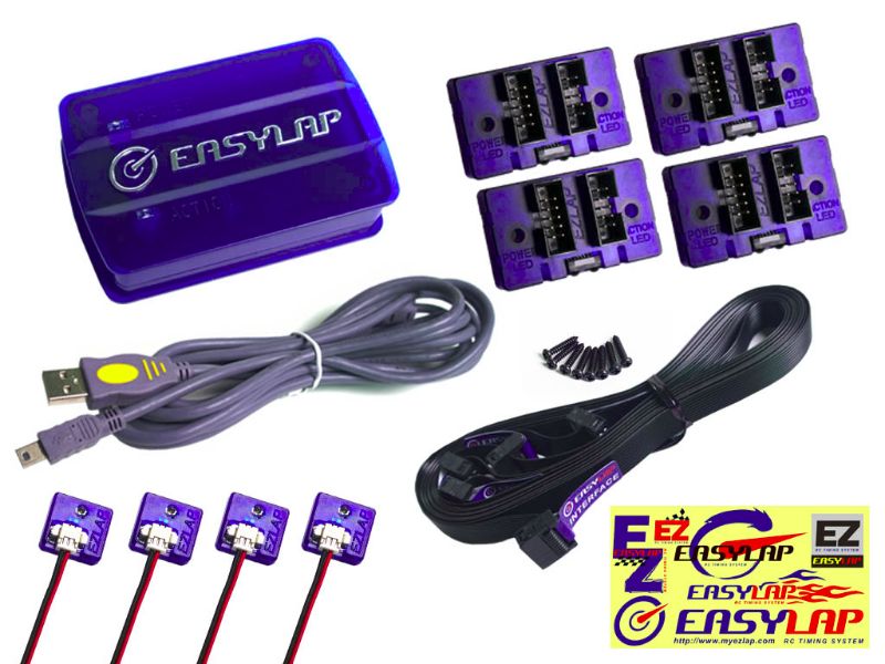 EasyLap Cuentavueltas sistema RB (4 Transponders)