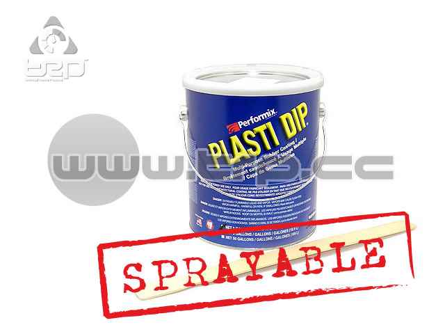 Plastidip Metallic Silver Shine Effect Finish (3Kg/3.78L) Sprayab