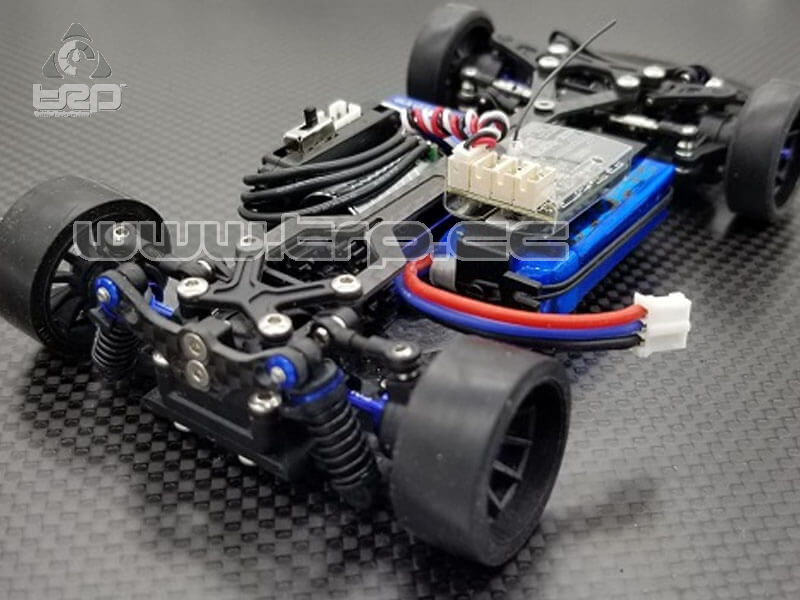 GL Racing 1:27 Scale Car V2 Chassis with Speed Controller (No Receiver - imagen 4