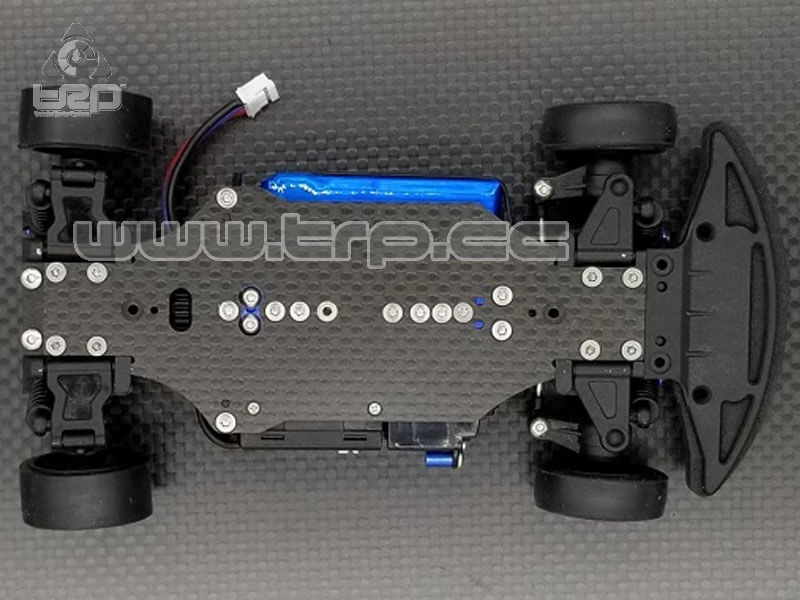 GL Racing 1:27 Scale Car V2 Chassis with Speed Controller (No Receiver - imagen 5