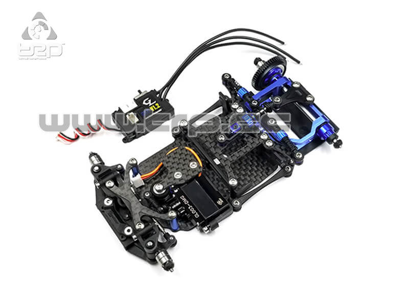 GLR MiniZ 1:28 2WD Chassis Without Receiver