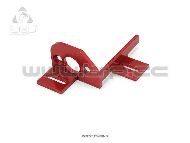 Slot GroupZ TRPscale Aluminium Motor Mount red color