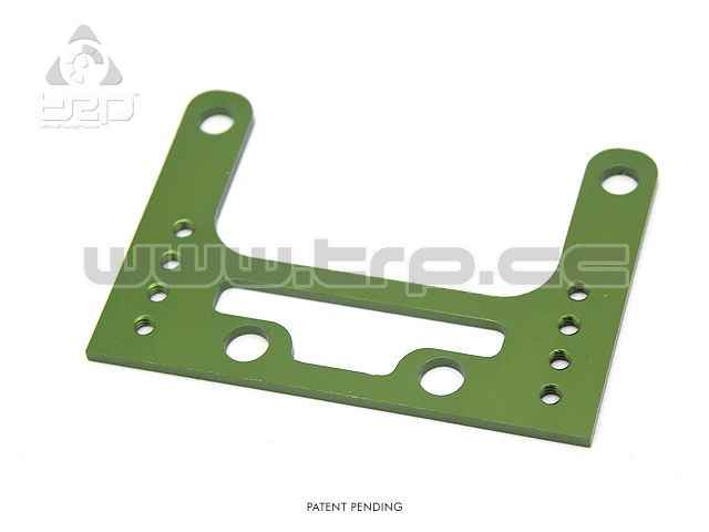 slot groupZ TRPscale Aluminium Tilt Plate green color
