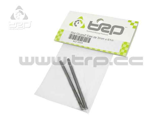 Slot GroupZ Axles 3mm x 61mm CNC (2u) - imagen 1