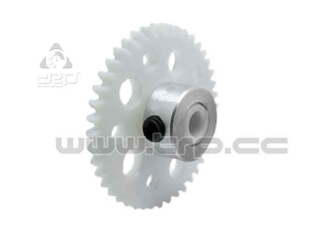 TRPscale CNC 44T 3mm for Slot 1:28 / 1:24 (Delrin)