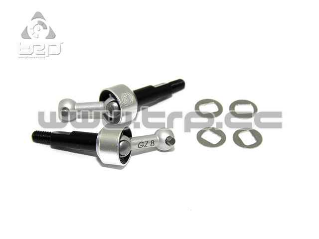 Ground Zero Hard Anodized 7075 Universal Swing Shaft (8.0mm) - 2