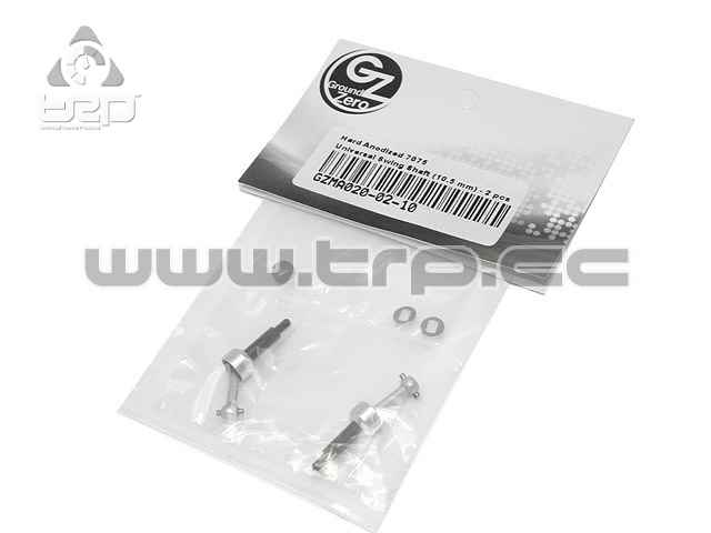 Ground Zero Hard Anodized 7075 Universal Swing Shaft (10.5mm) - - imagen 1