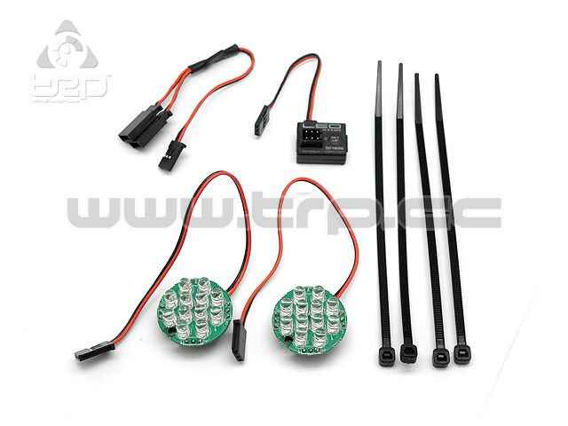 Hpi Baja 5B Led light With Battery Indicator set (White)